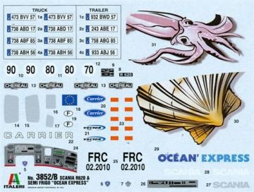 1/24 Scania R620 & S.Frigo Ocean Express