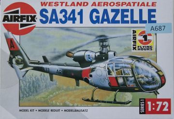 1/72 Airfix SA341 GAZELLE 01059