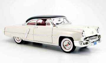 Lincoln Capri 2-Door 1952 White Black Lucky