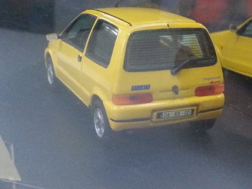 FIAT CINQUECENTO SPORTING 1996 GIALLO / YELLOW