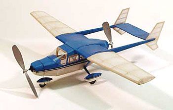 Cessna Skymaster Lastikli Uçak 44,5 cm
