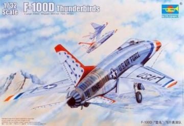 1/32 F-100D in Thunderbirds livery
