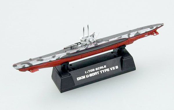 1/700 Submarine WWWll U-Boot Type VllB