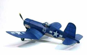 F4U Corsair Lastikli Uçak 44,5 cm