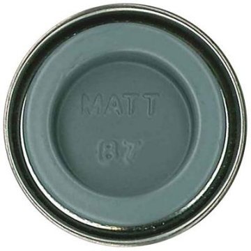 87 Steel Grey Matt - 14ml Enamel Paint
