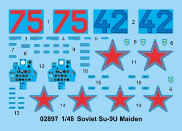 1/48 Soviet Su-9U Maiden