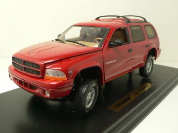 DODGE DURANGO 1/18  RED 2001