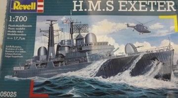 1:700 HMS EXETER