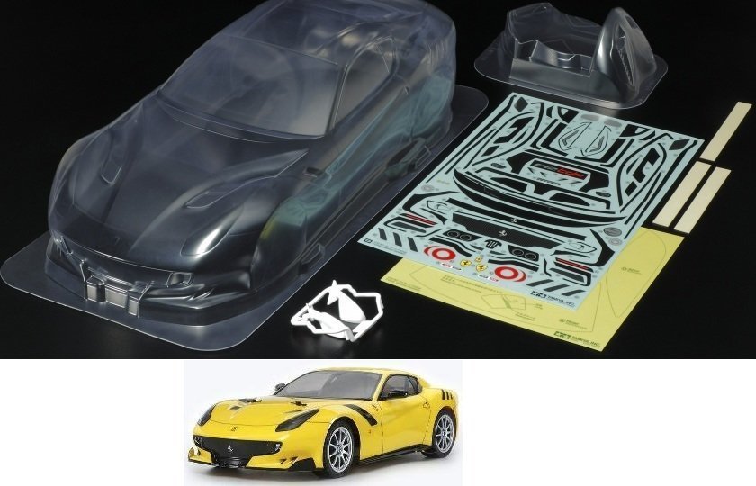 1/10 FERRARİ F12 TDF Kaportası