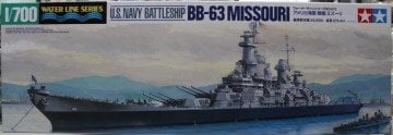 1/700 U.S. Battleship Missouri