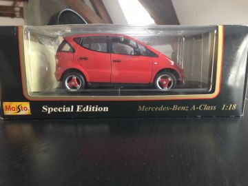 Mercedes-Benz A Class - Red 1/18