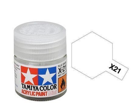 Acrylic Mini X-21 Flat Base 10ml