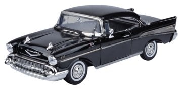 1957 Chevrolet Bel Air Hardtop Black  1/18