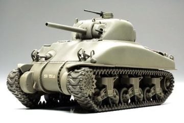 1/48 M4A1 ShermanNo.3 Hazır Model