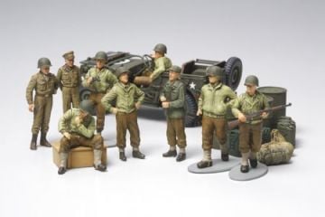 1/48 U.S. Army Infantry at Rest