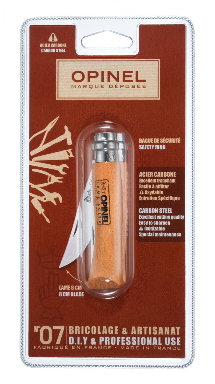 OPINEL CARBON 7 NO CAKI PACKAGING (000622)