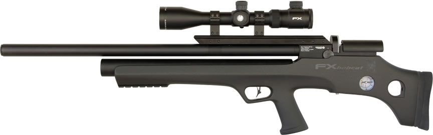 FX Bobcat 6,35 mm Sentetik Dipcik Regülatörlü PCP Havalı Tüfek