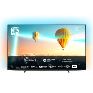 Philips 55PUS8007 4K Ultra HD 55'' 140 Ekran Uydu Alıcılı Android Smart LED TV