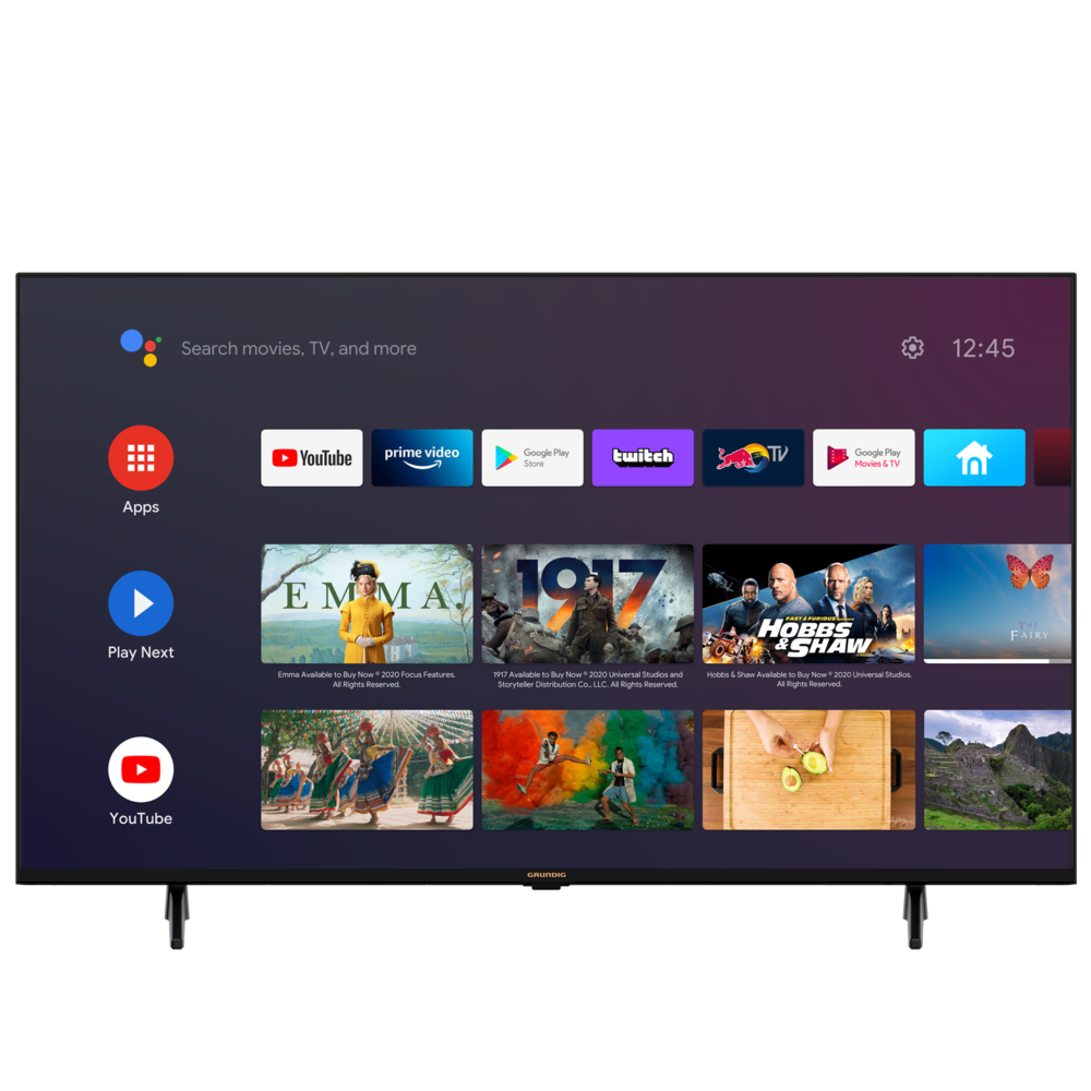 Grundig Tokyo 50 GHU 7900 C 4K Ultra HD 50'' 127 Ekran Google Smart LED TV