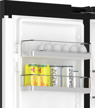 Arçelik 391572 ESC Siyah Gardırop Tipi No Frost Buzdolabı