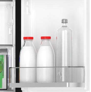 Arçelik 391572 ESC Siyah Gardırop Tipi No Frost Buzdolabı