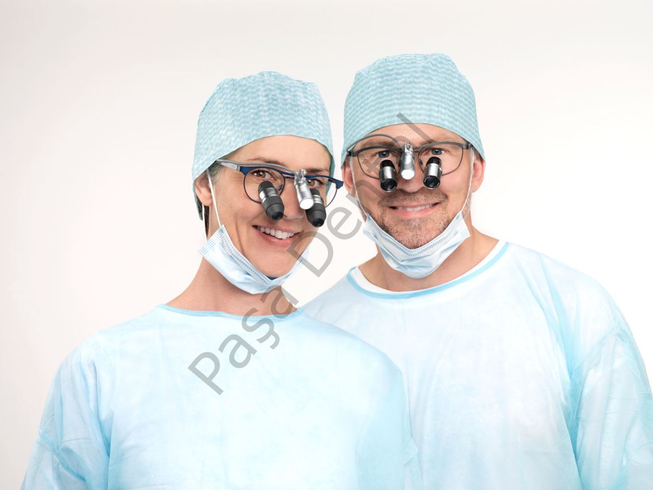 Kepler Kompakt - Dental Lup 5.7 Büyütme Gözlük Kullanmayanlar İçin SPORTS V2 Çerçeve