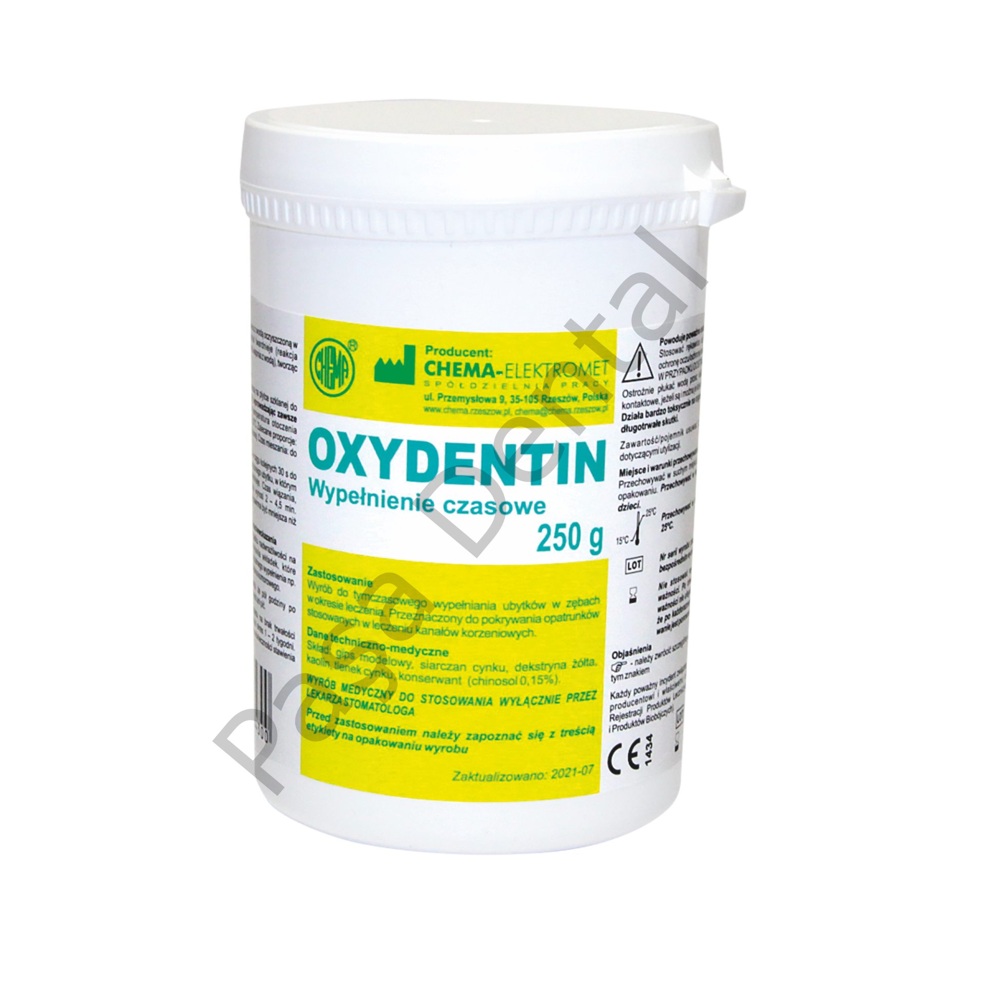 Oxydentin-Geçici Dolgu