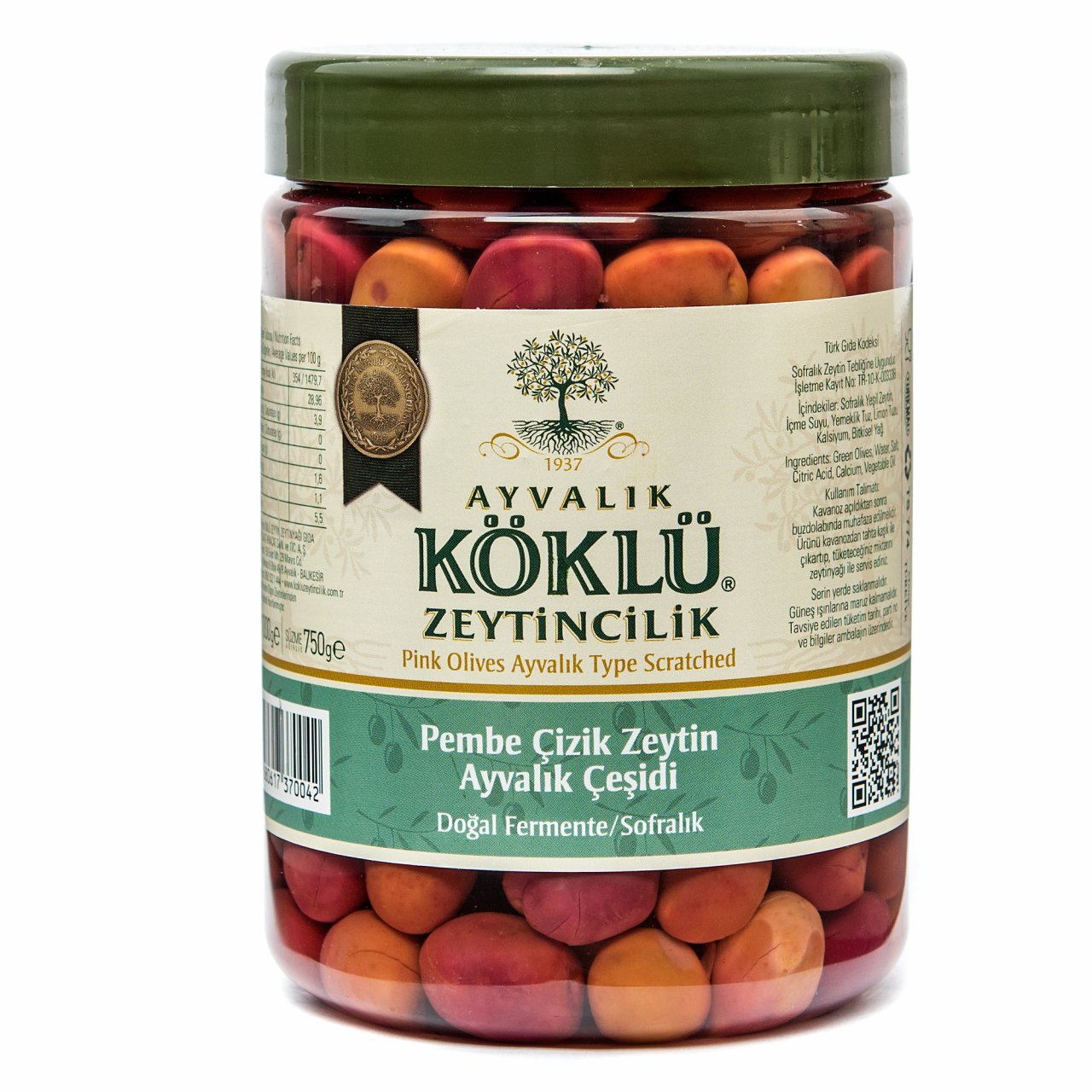 Pembe Çizik Zeytin 1000cc