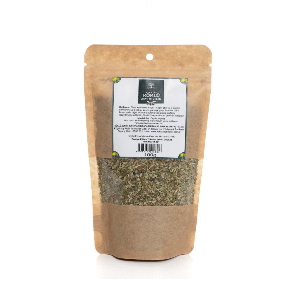 Zeytin Yaprağı Çayı – Dökme Paket Çay 100 gr