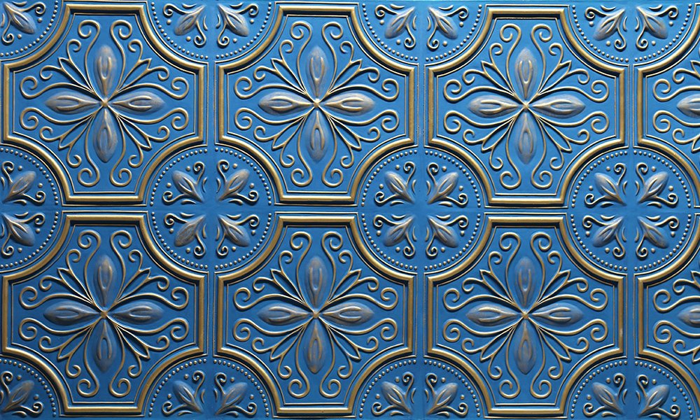 Paneldeko Padova Azurro Oro Dekoratif Duvar Paneli