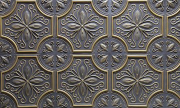 Paneldeko Padova Marrone Oro Dekoratif Duvar Paneli