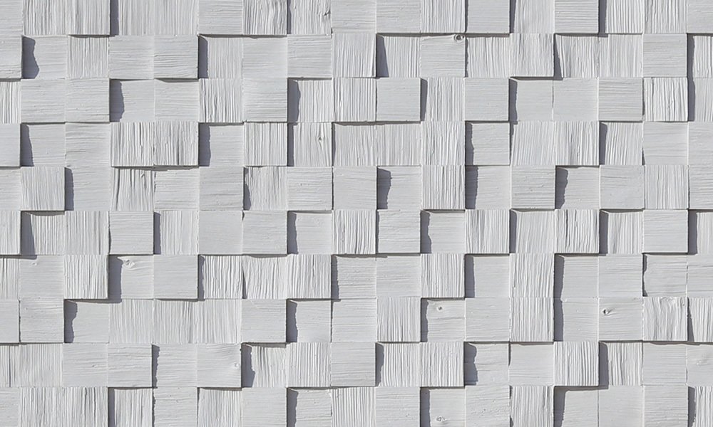 Paneldeko Quadrato Casuale Bianco Dekoratif Duvar Paneli