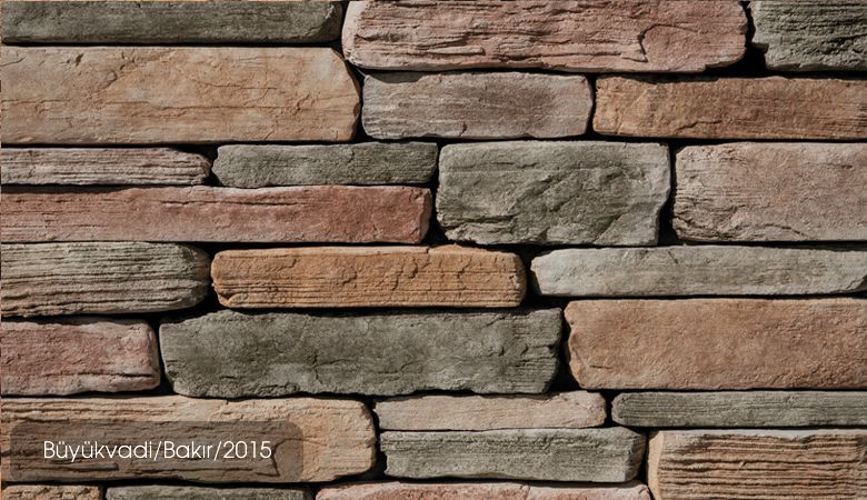 Country Stone Büyükvadi Bakır 2015 Taş Duvar