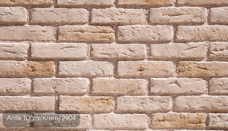 Country Stone Antik Tuğla Krem Dekoratif Tuğla 2904