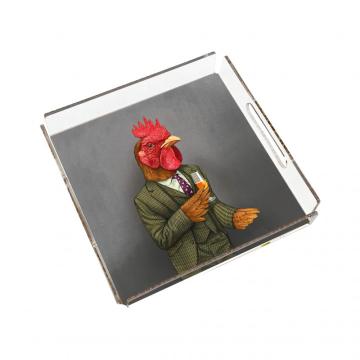 Mr. Treadfowl Pleksi Tepsi PT2101 - 40cm*40cm