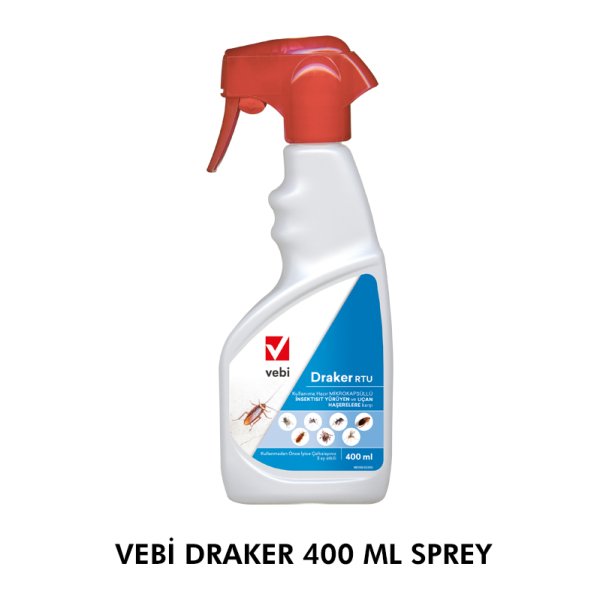 Kene İlacı DRAKER 10.2 - Kullanıma Hazır Kokusuz 400 ml