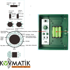 Kovmatik Genel Hayvan Kovucu Çoklu Fonksiyon Solar AN-B040