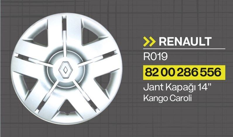 Renault Kango 2 Jant Kapağı 14'' inc 1 ADET 8200286556
