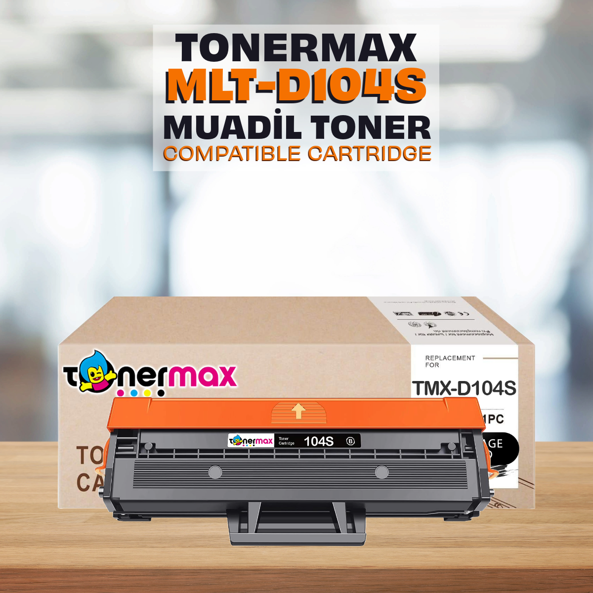 Samsung MLT-D104S Muadil Toner/ ML-1660 / ML-1665 / ML-1670 / ML-1675