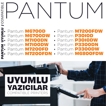 PANTUM DL410/411 Muadil Drum Ünitesi/ M6700 / M7100 / M7200 / P3010 / P3300 / M6800