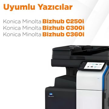 Konica Minolta TN-328 Muadil Toner Kırmızı / Bizhub C250i / C300i  / C360i