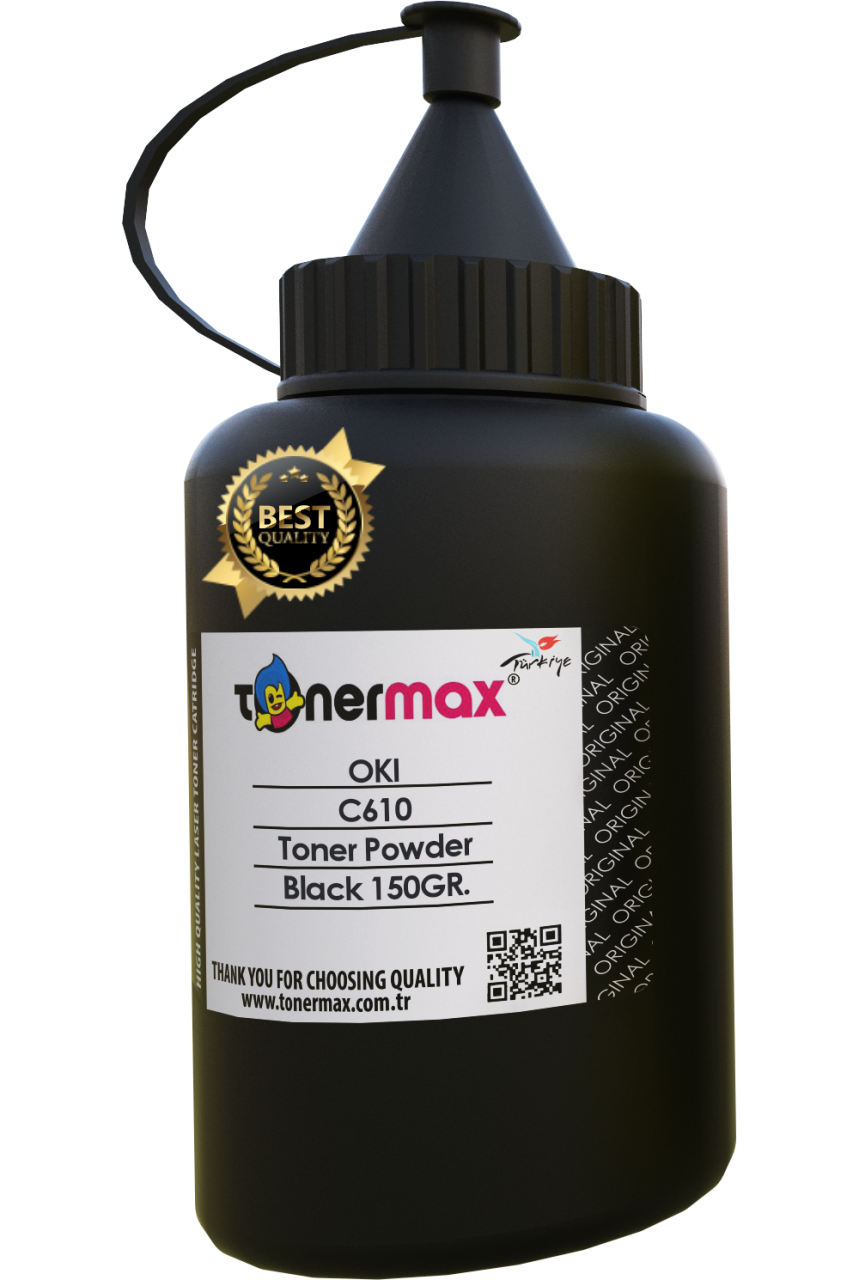 Oki 44315324 C610 Toner Tozu Siyah