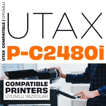 Utax CK-8520 Muadil Toner Set / P C2480i / P-C2480i