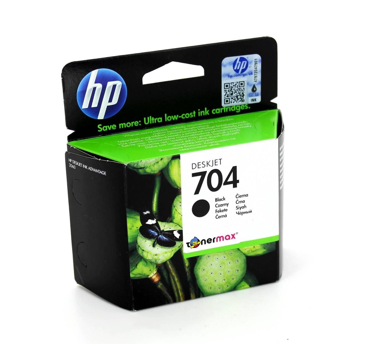 HP 704 CN692A Siyah Orjinal Kartuş/ HP Deskjet 2060 / K110a / J510