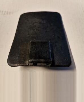 Karbon Rubber Tens Elektrod Pedi 2mm ve 4mm Girişli 6x9 cm