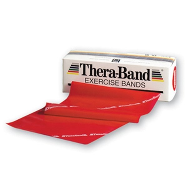 Theraband Egzersiz Bandı 5.5 Metre Kırmızı