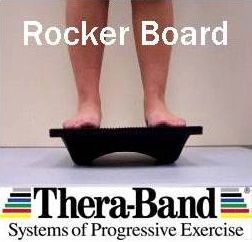 Theraband Rocker Board İki Yönlü Denge Tahtası