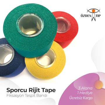 Agremon Rijit Tape Fiksasyon Tespit Bandajı, 3.75 cm x 10 mt