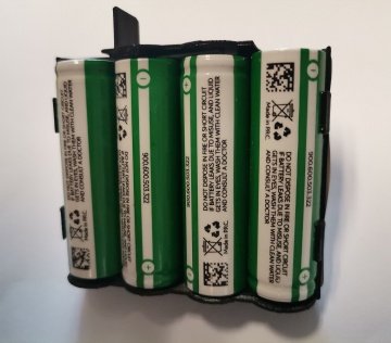Compex Uyumlu 4lü Batarya, Power-Xtra, Takmaya Hazır