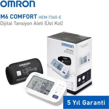 Omron M6 Comfort Tam Otomatik Koldan Ölçer Tansiyon Aleti